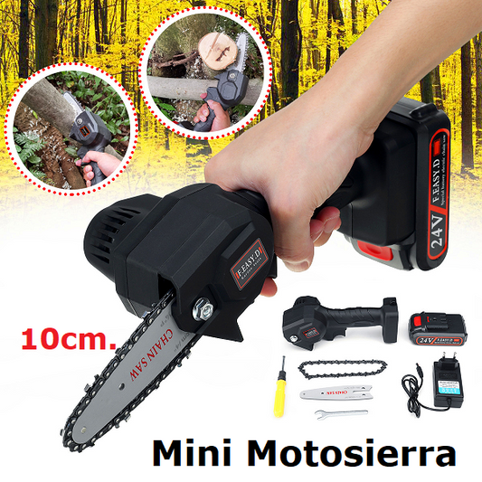 Mini motosierra inalámbrica